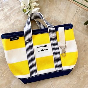 Lands’ End Kukio Logo Small Tote Canvas Bag